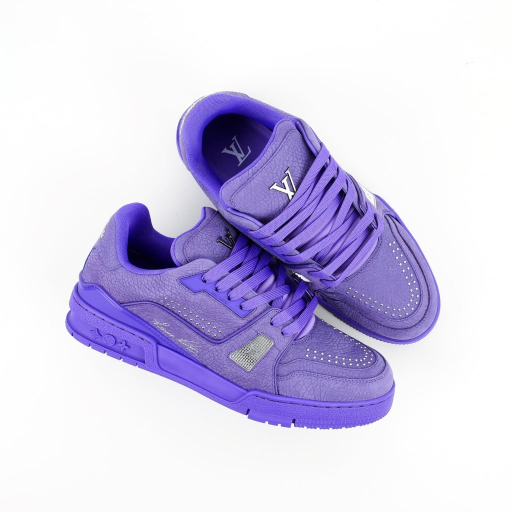 Louis Vuitton Trainer Sneaker Purple