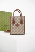 Gucci GG Supreme Interlocking G Mini Tote