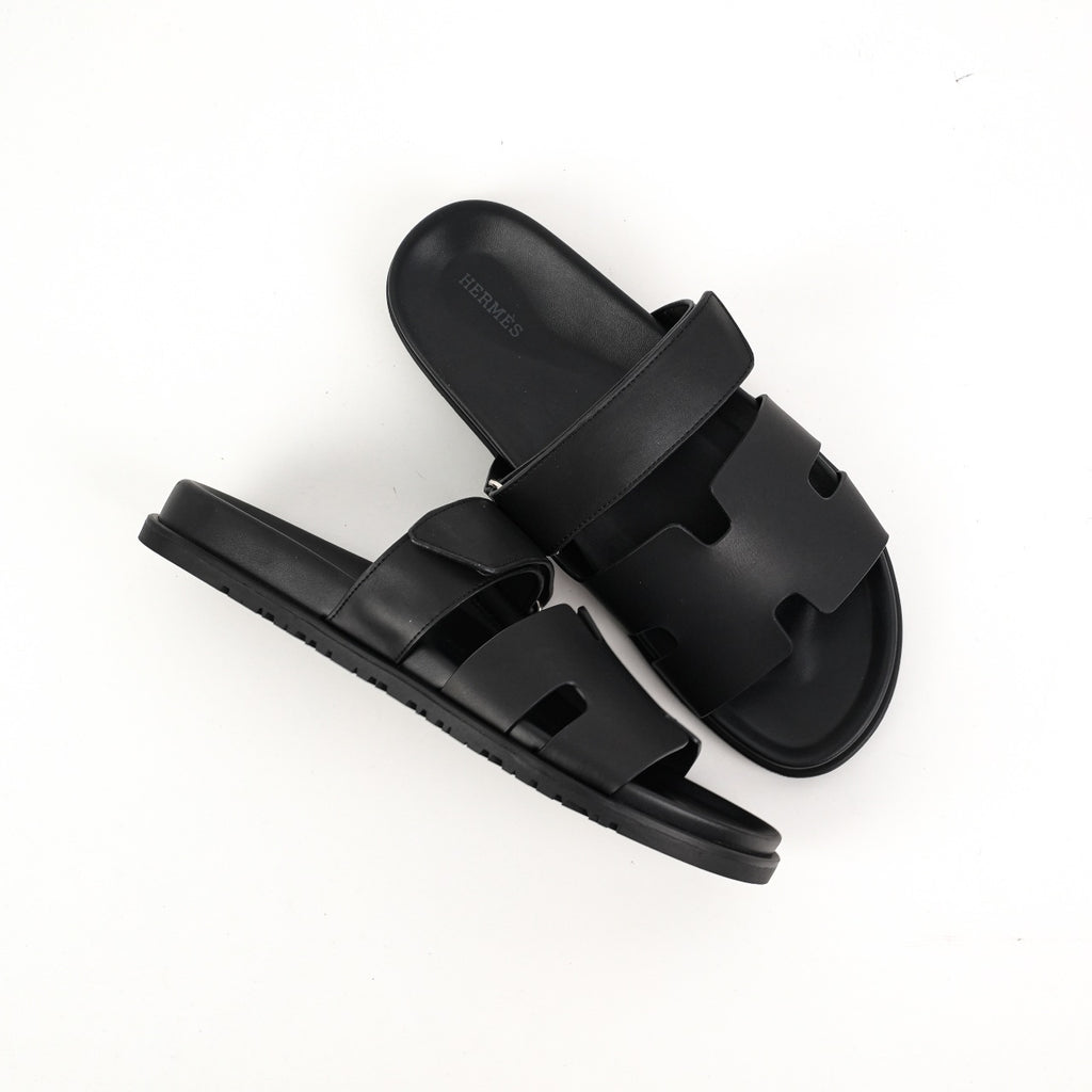 Hermes Chypre Sandal Black