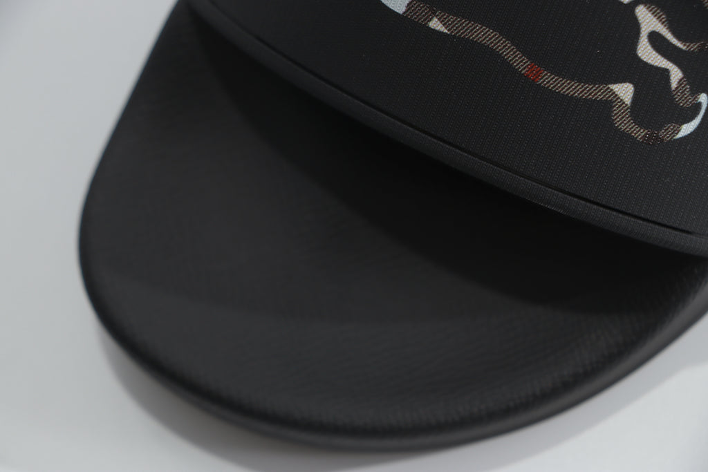 Burberry Check EKD Motif Slides