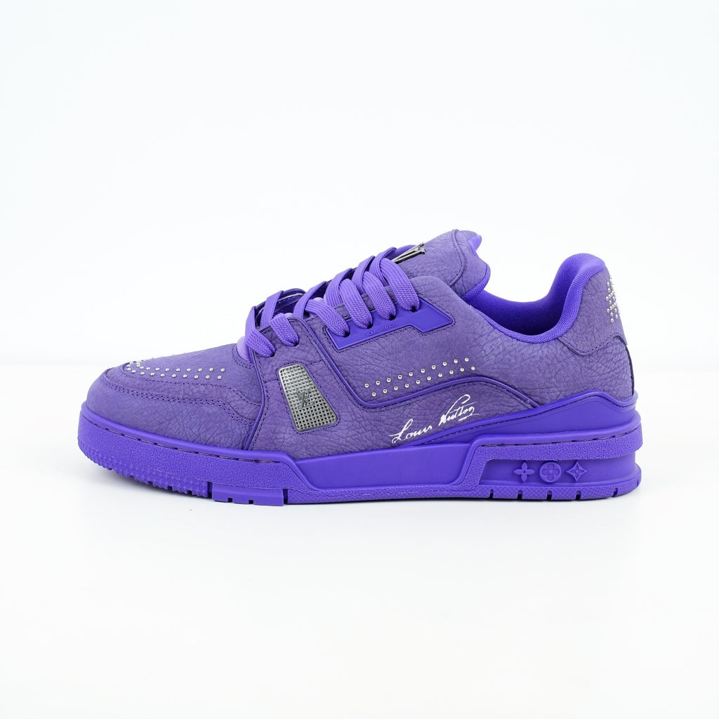 Louis Vuitton Trainer Sneaker Purple