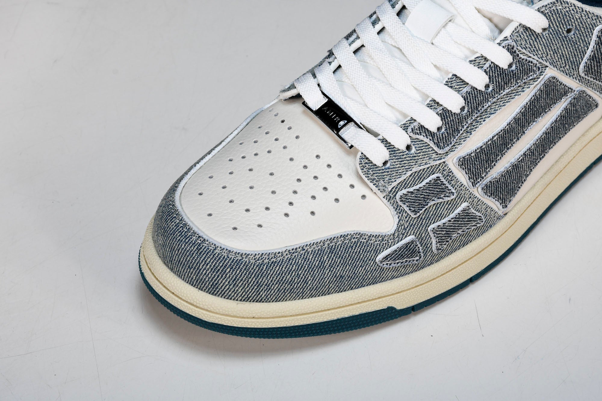 Amiri Skel Top Low Denim “ Slate Blue”