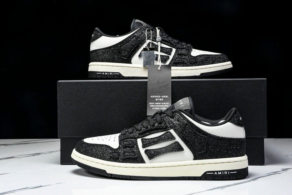 AMIRI Shimmer Skel Top Low sneakers