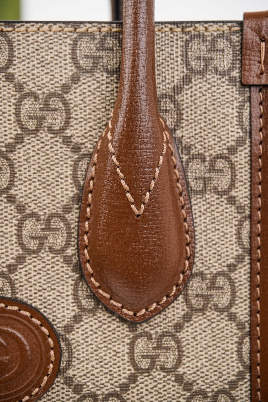 Gucci GG Supreme Interlocking G Mini Tote