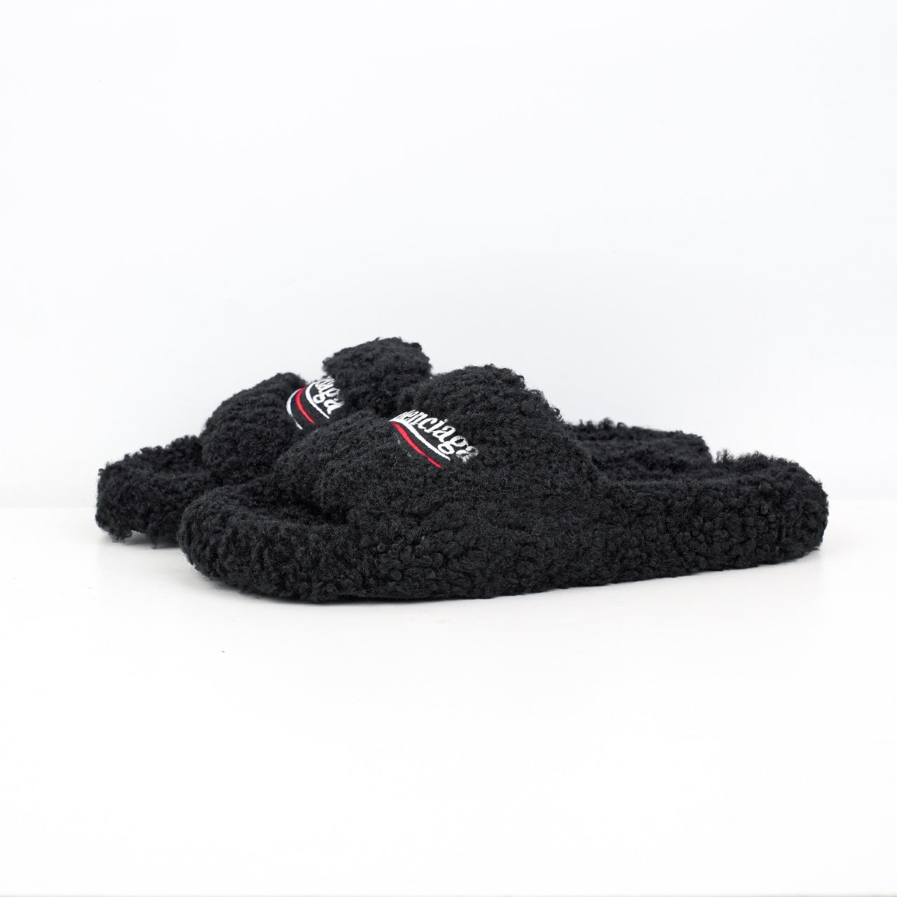 Balenciaga Furry slides