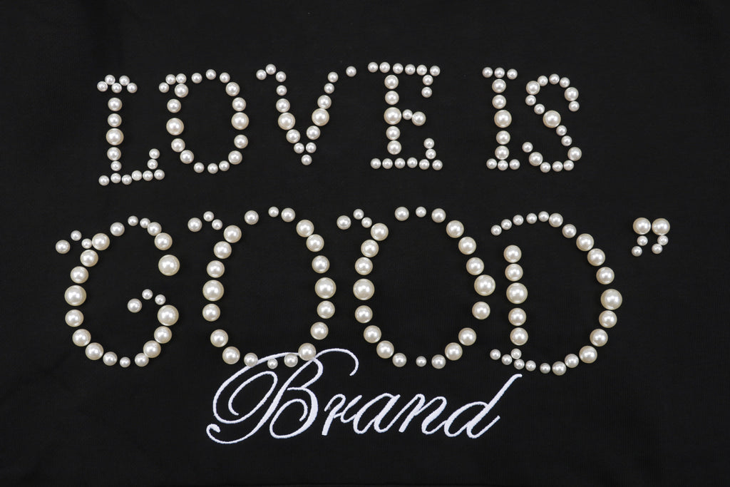 GOODBRAND Love Is Good Hoodie Black (FW24)