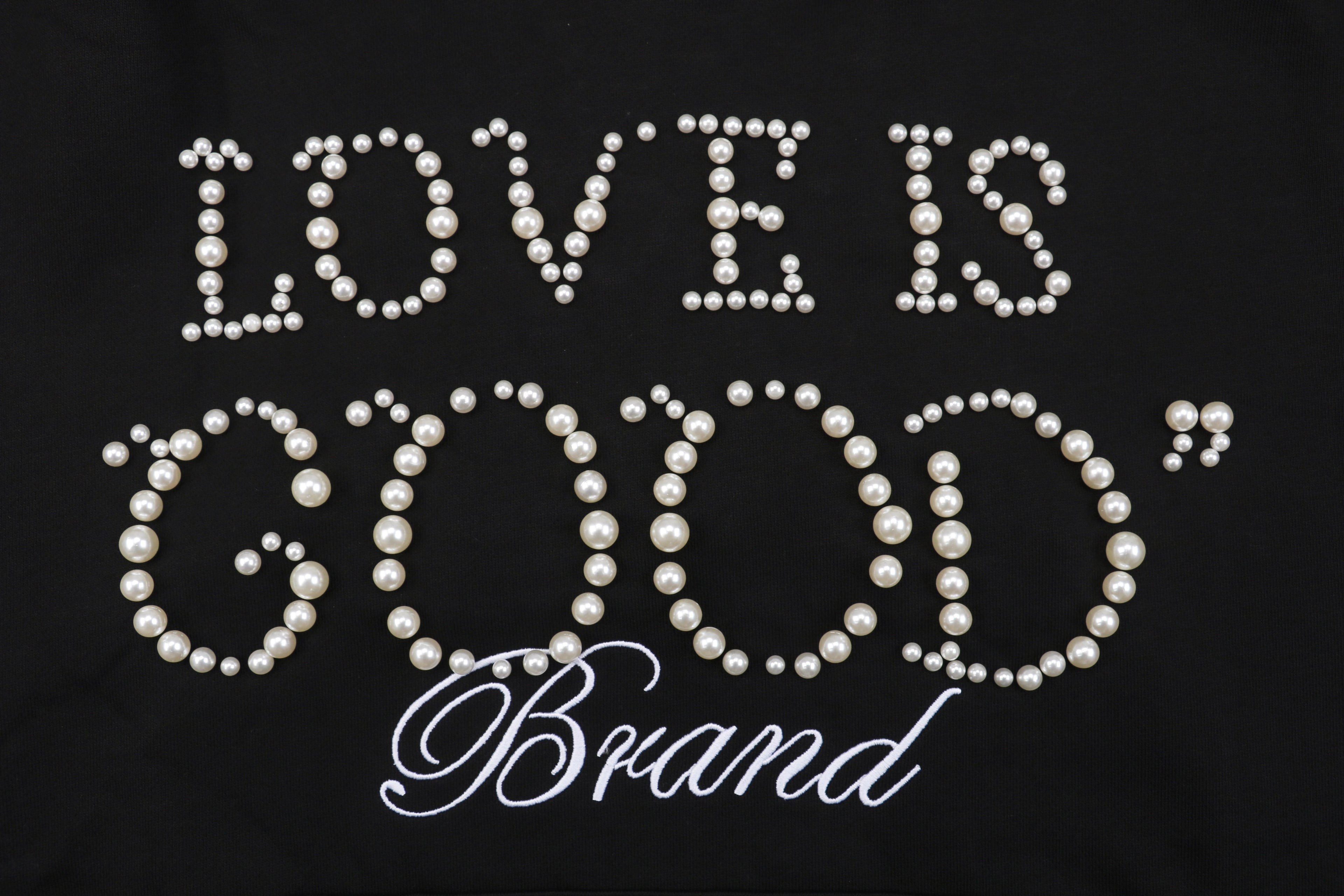 GOODBRAND Love Is Good Hoodie Black (FW24)