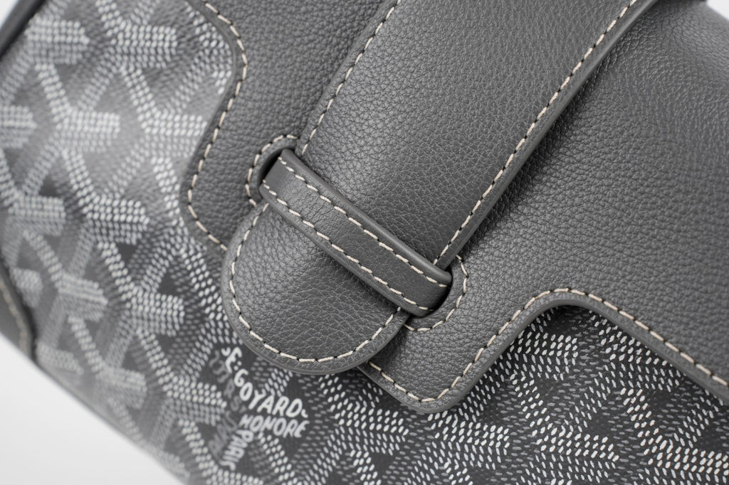 Goyard Mini Saigon Tote Bag (Grey)