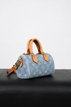 Louis Vuitton Denim Blue Nano Speedy
