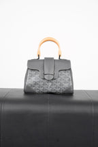 Goyard Mini Saigon Tote Bag (Grey)