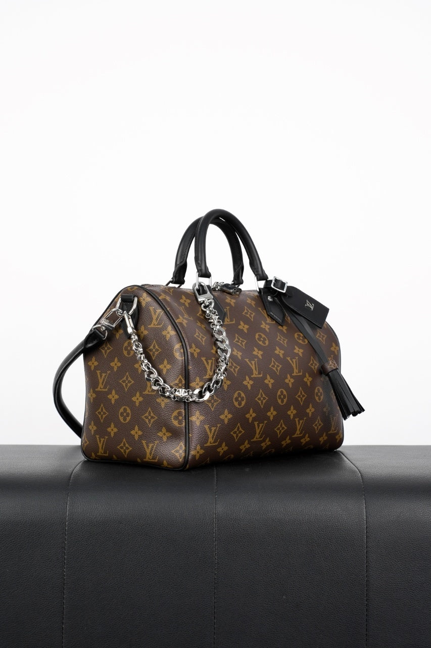 Louis Vuitton Speedy Soft 30 Dark Bag
