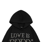 GOODBRAND Love Is Good Hoodie Black (FW24)