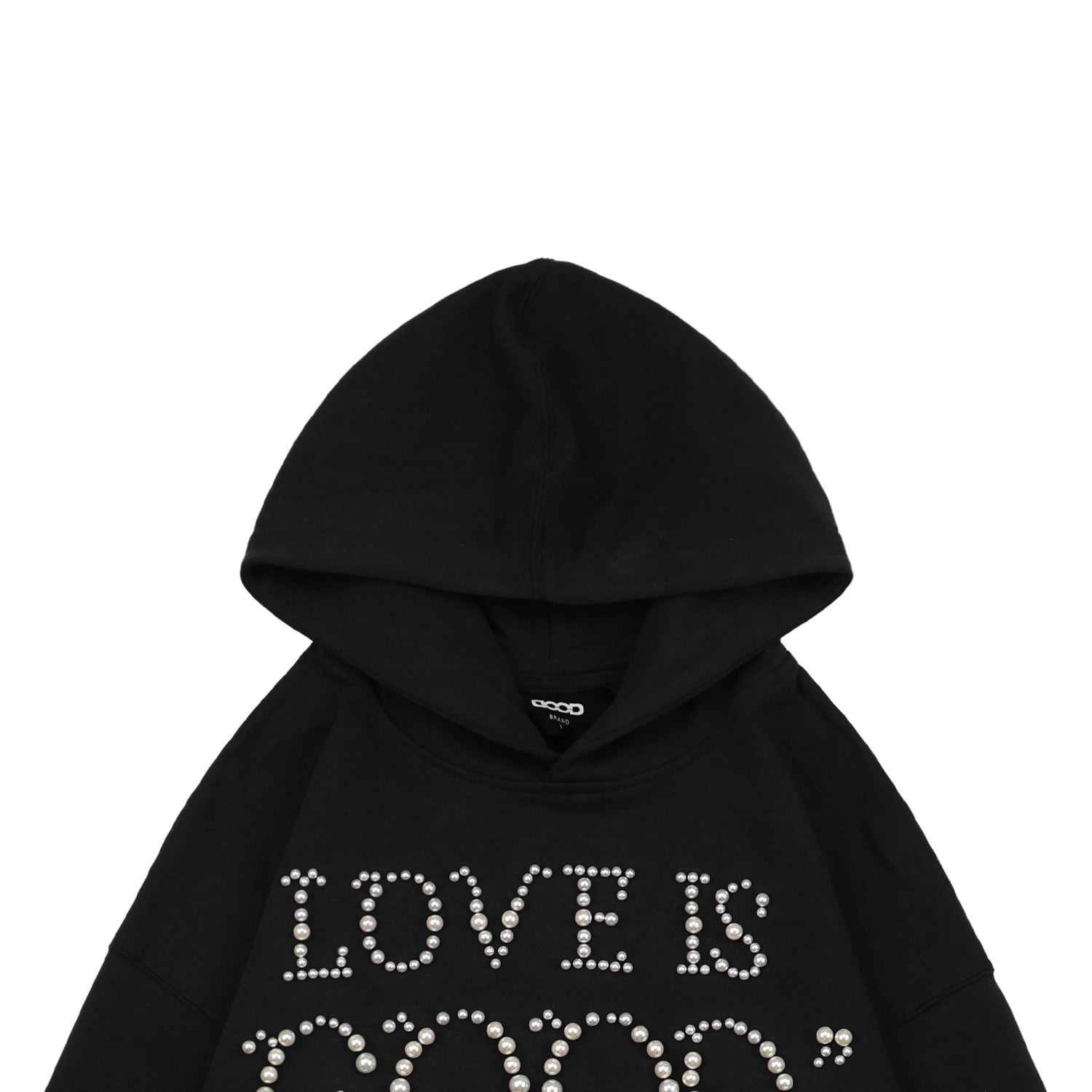 GOODBRAND Love Is Good Hoodie Black (FW24)