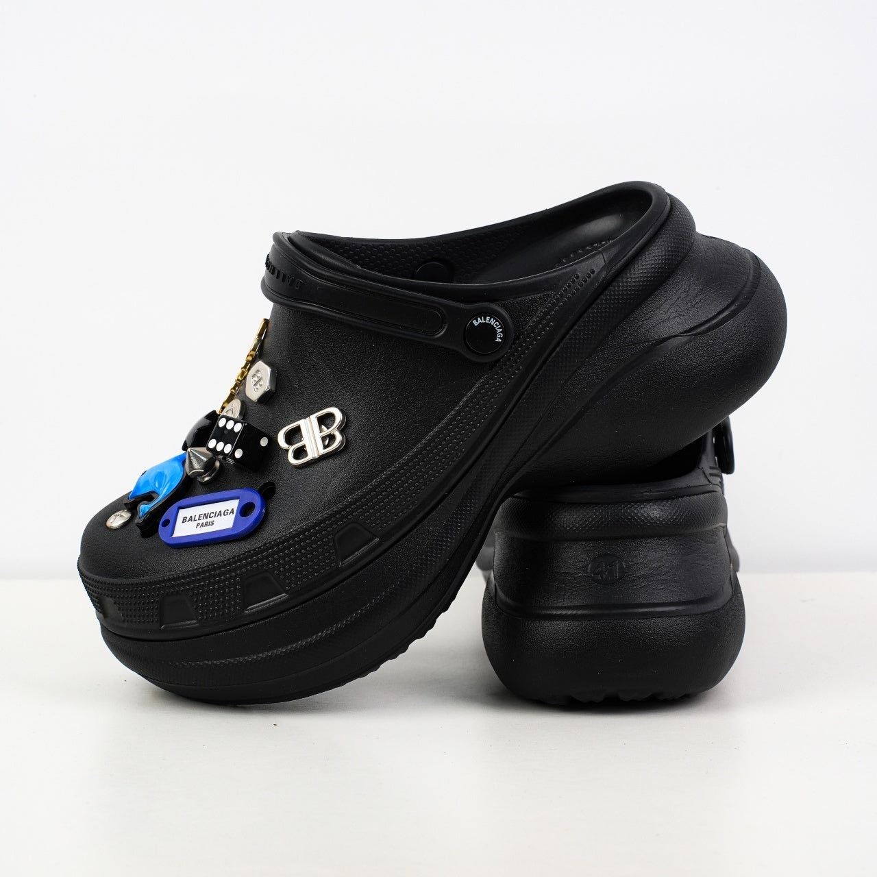 Balenciaga x Crocs Jibbitz Mules