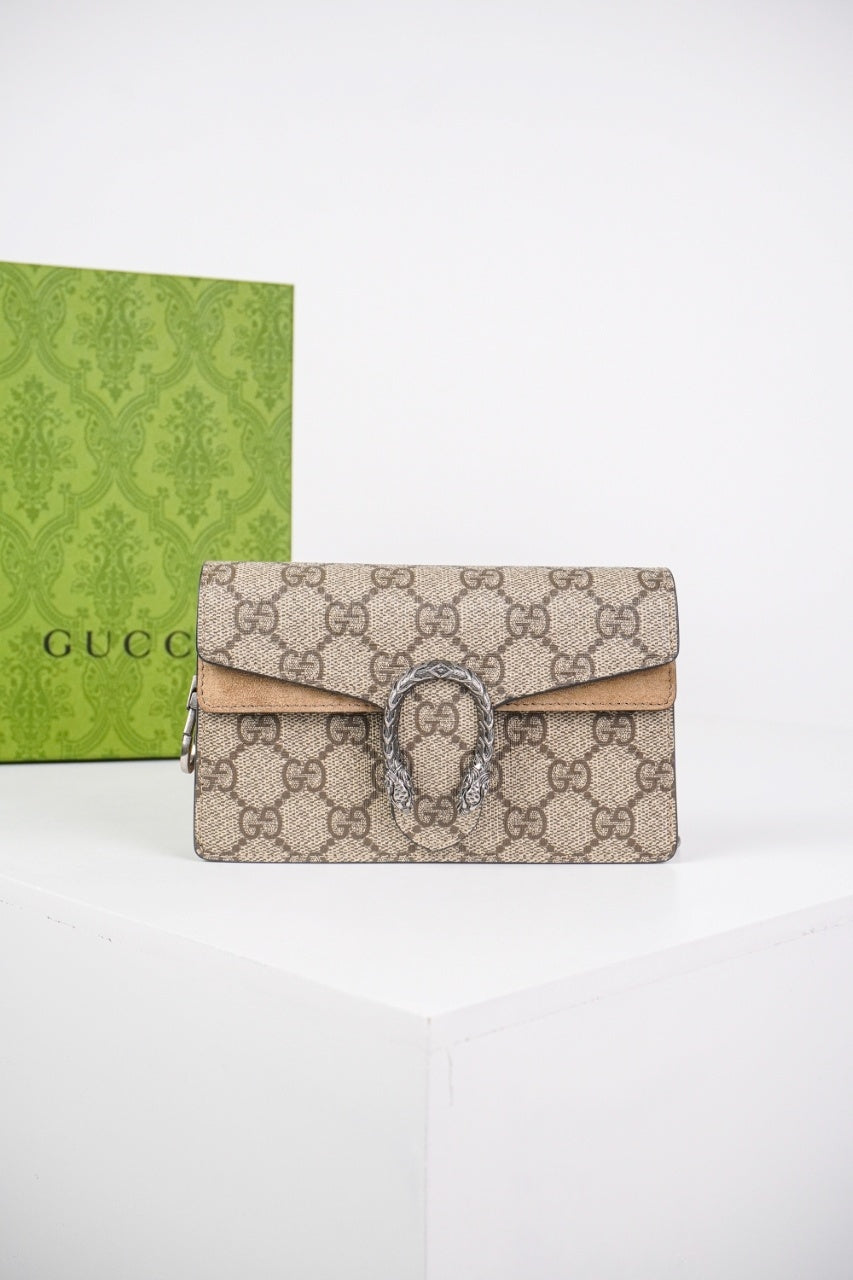 Gucci Dionysus GG Supreme Super Mini Bag