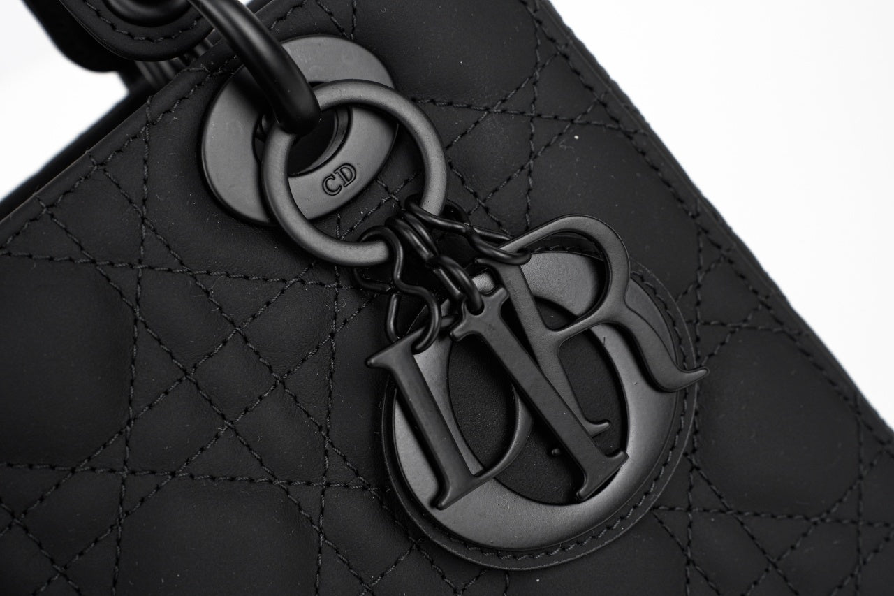 Mini Lady Dior in Black