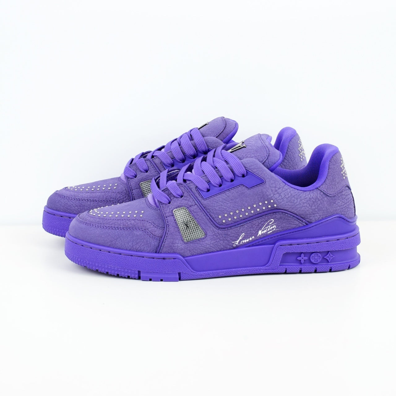 Louis Vuitton Trainer Sneaker Purple