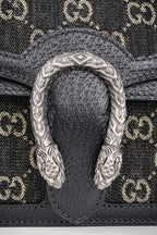 Gucci Dionysus GG Supreme Super Mini Bag Black