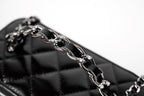Chanel Matelasse Vanity Chain Shoulder Bag Black