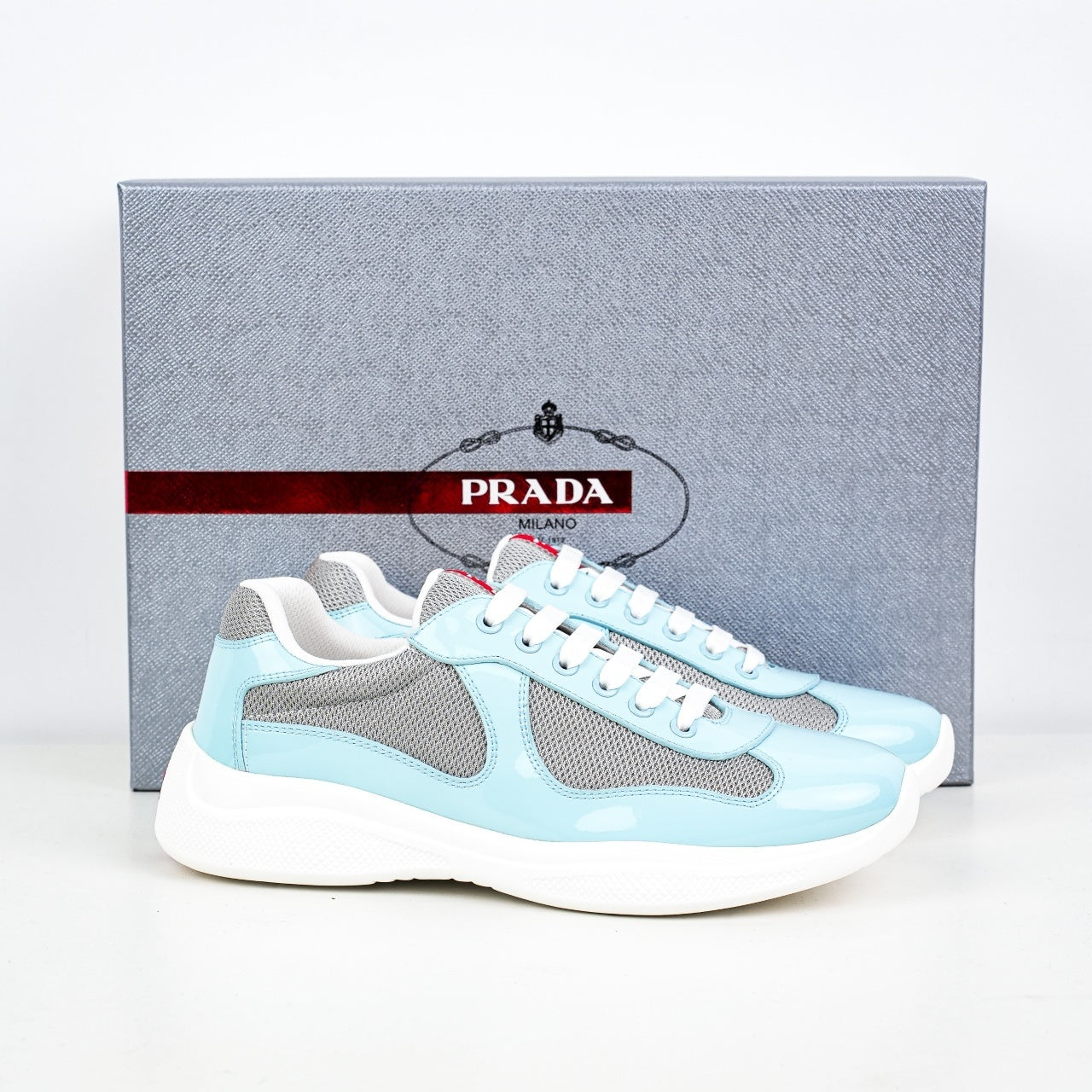 Prada America's Cup sneakers (Light Blue)