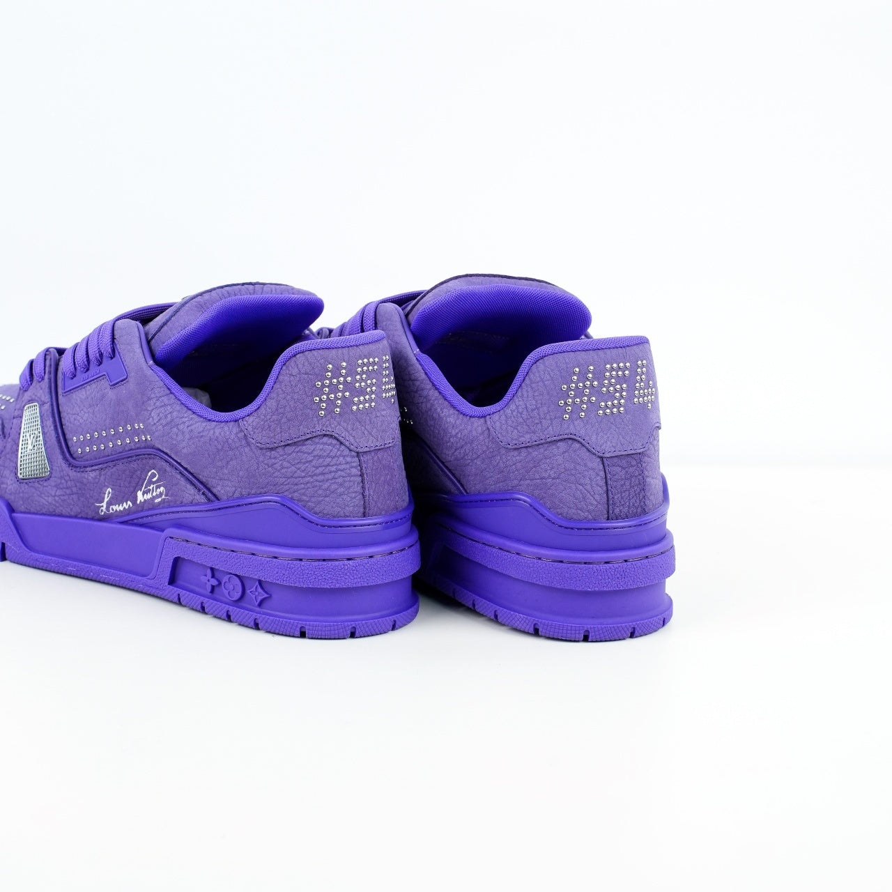 Louis Vuitton Trainer Sneaker Purple