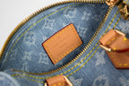 Louis Vuitton Denim Blue Nano Speedy