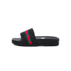 Gucci Rubber Web Slides