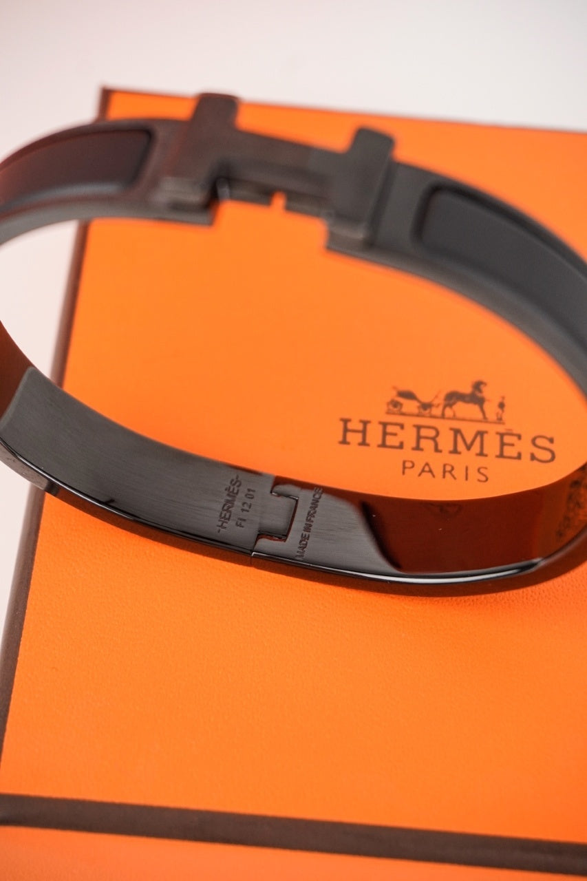 Hermes Clic HH So Black bracelet