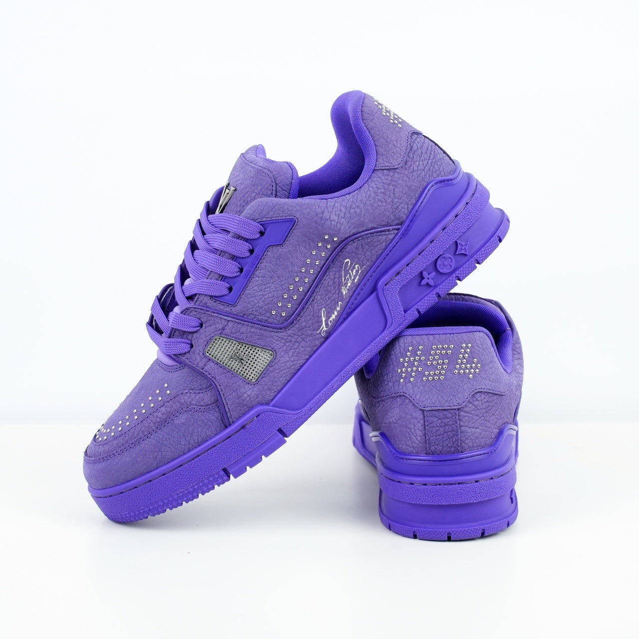 Louis Vuitton Trainer Sneaker Purple