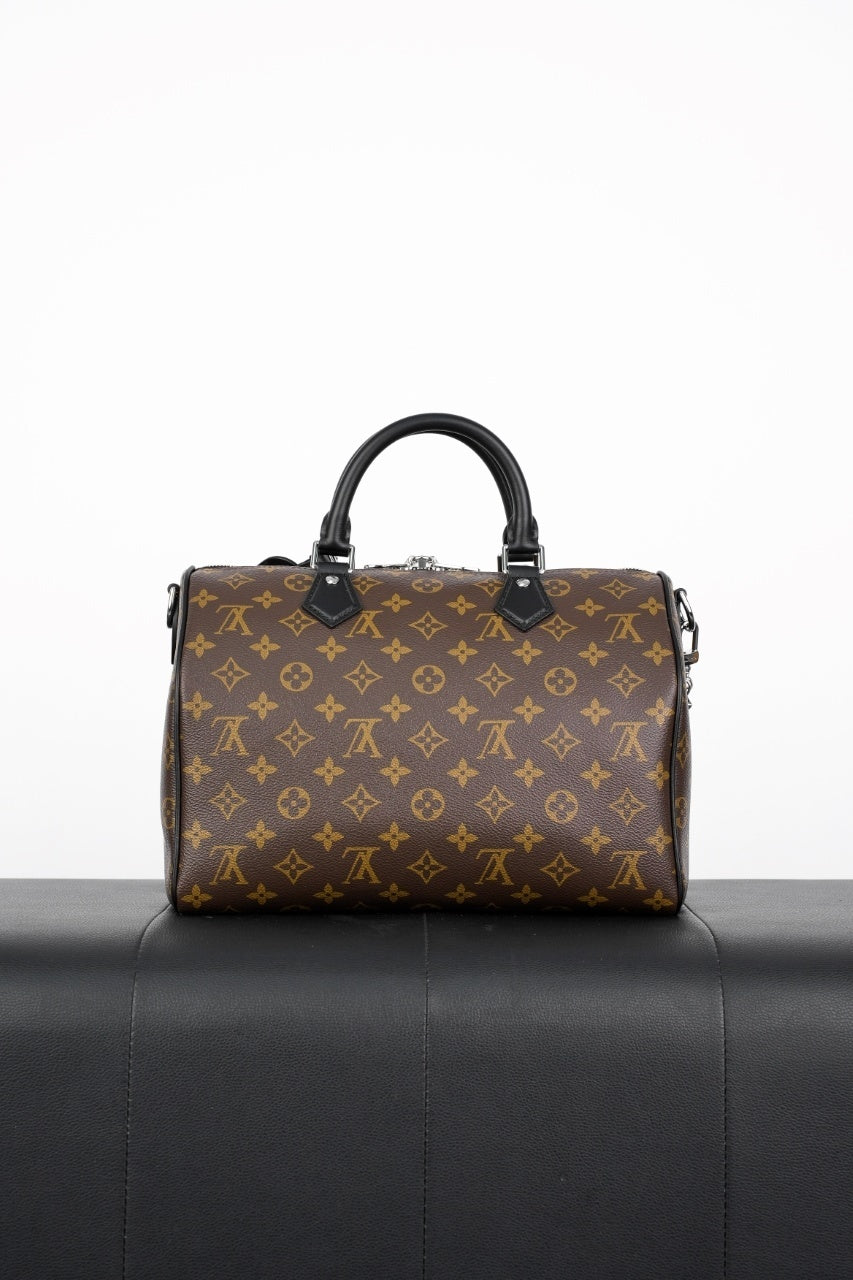 Louis Vuitton Speedy Soft 30 Dark Bag
