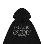 GOODBRAND Love Is Good Hoodie Black (FW24)