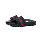 Gucci Rubber Web Slides