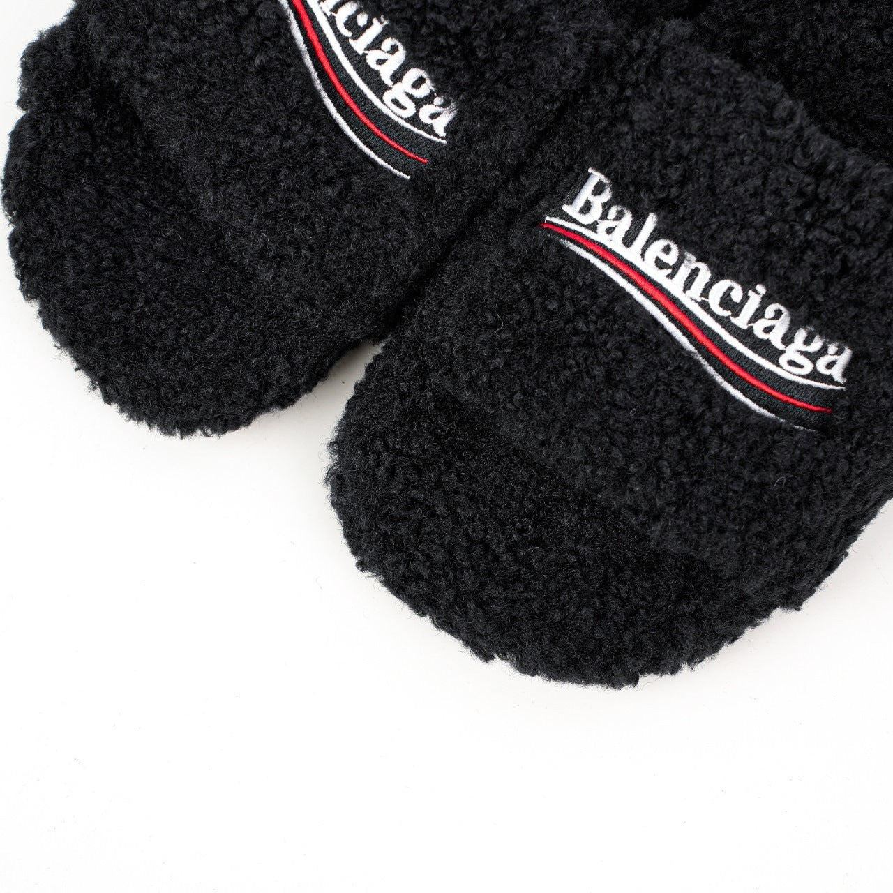 Balenciaga Furry slides