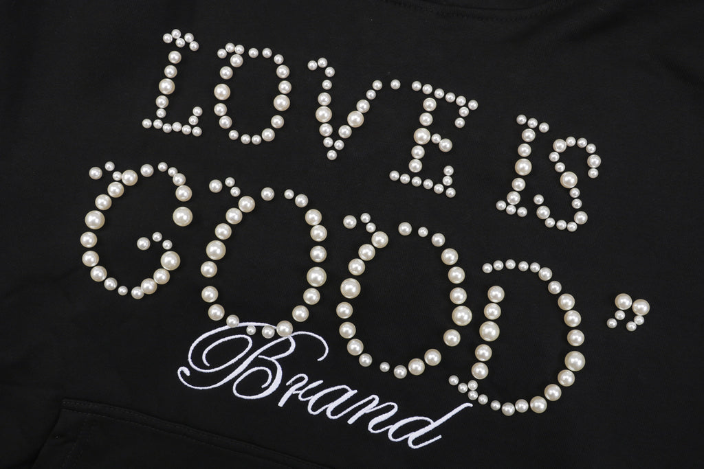 GOODBRAND Love Is Good Hoodie Black (FW24)