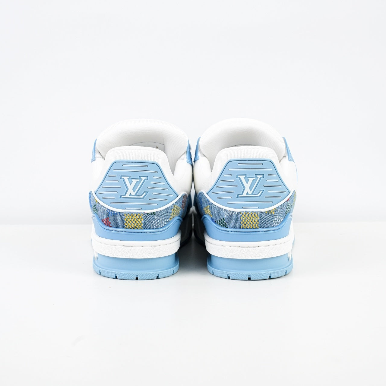 Louis Vuitton Trainer Sneaker Monogram Denim