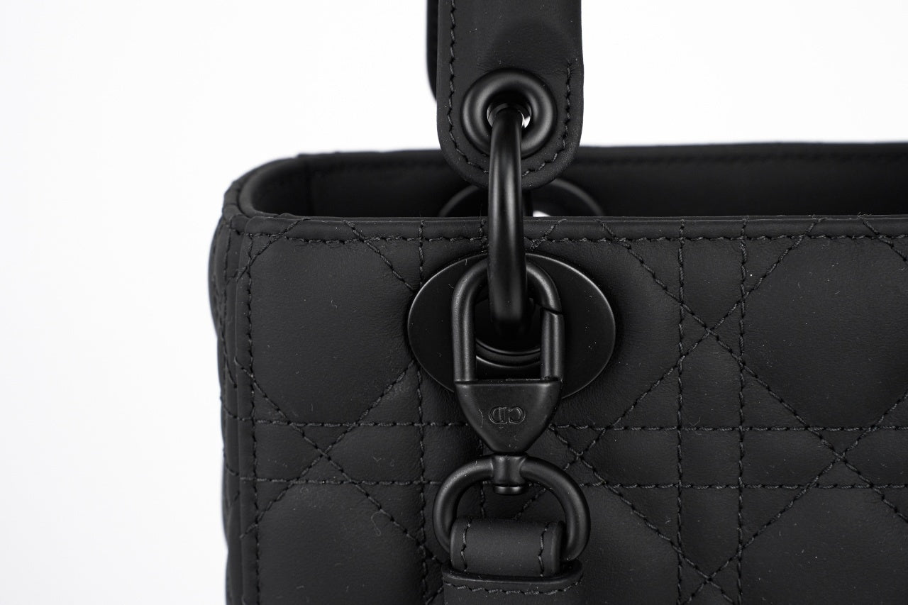 Mini Lady Dior in Black