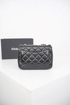 Chanel Classic Small Black Lambskin GHW