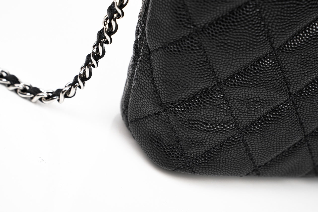 Chanel 25C Quilted Hobo Clutch