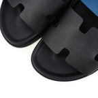 Hermes Chypre Sandal Black & Blue