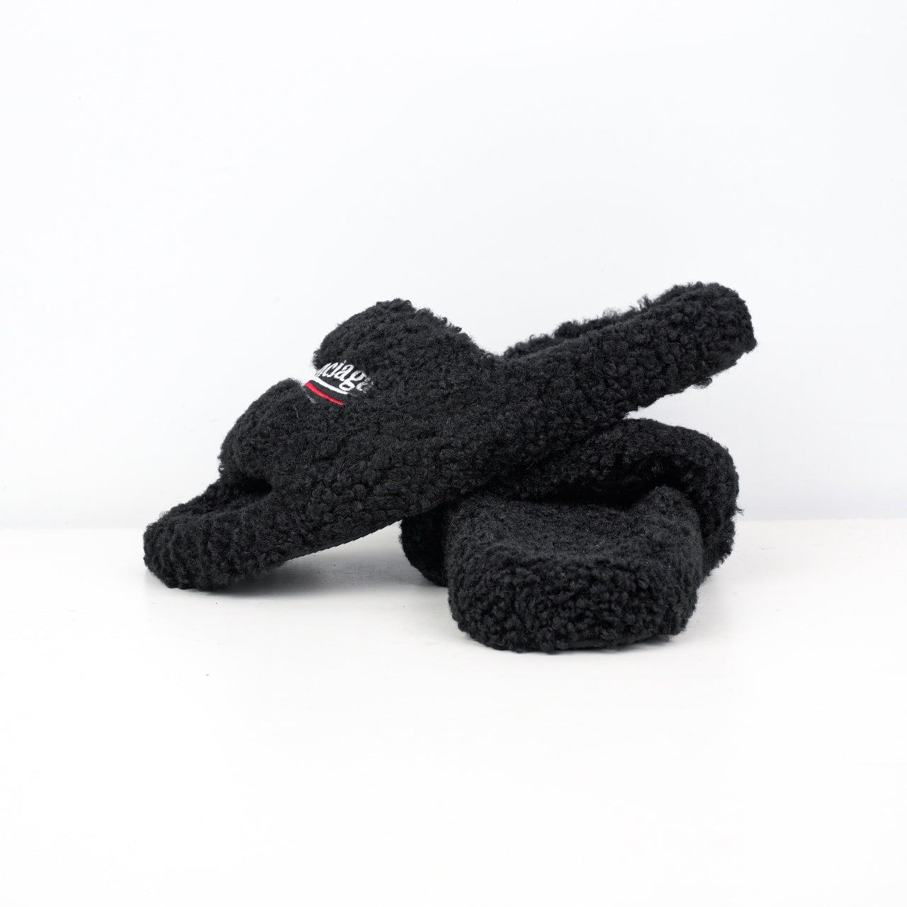 Balenciaga Furry slides