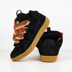 Lanvin calf suede chunky lace-up sneakers