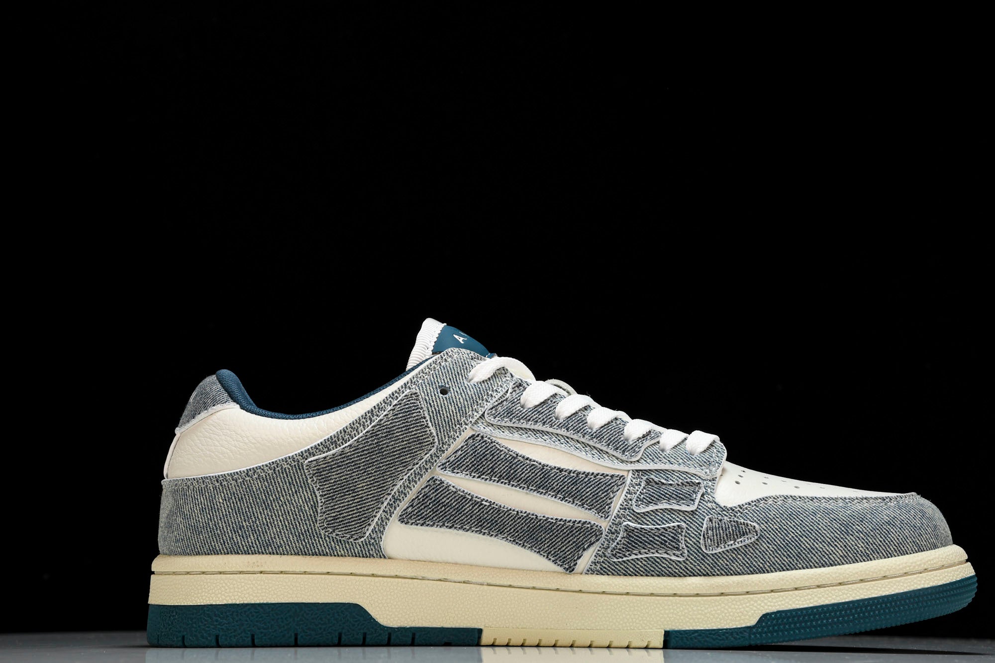 Amiri Skel Top Low Denim “ Slate Blue”