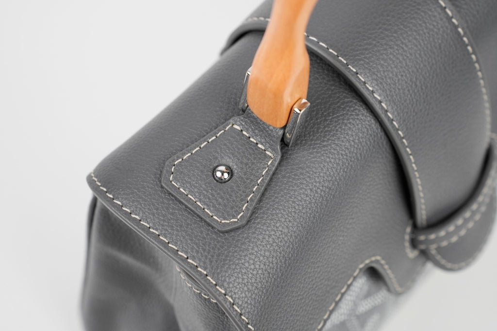 Goyard Mini Saigon Tote Bag (Grey)