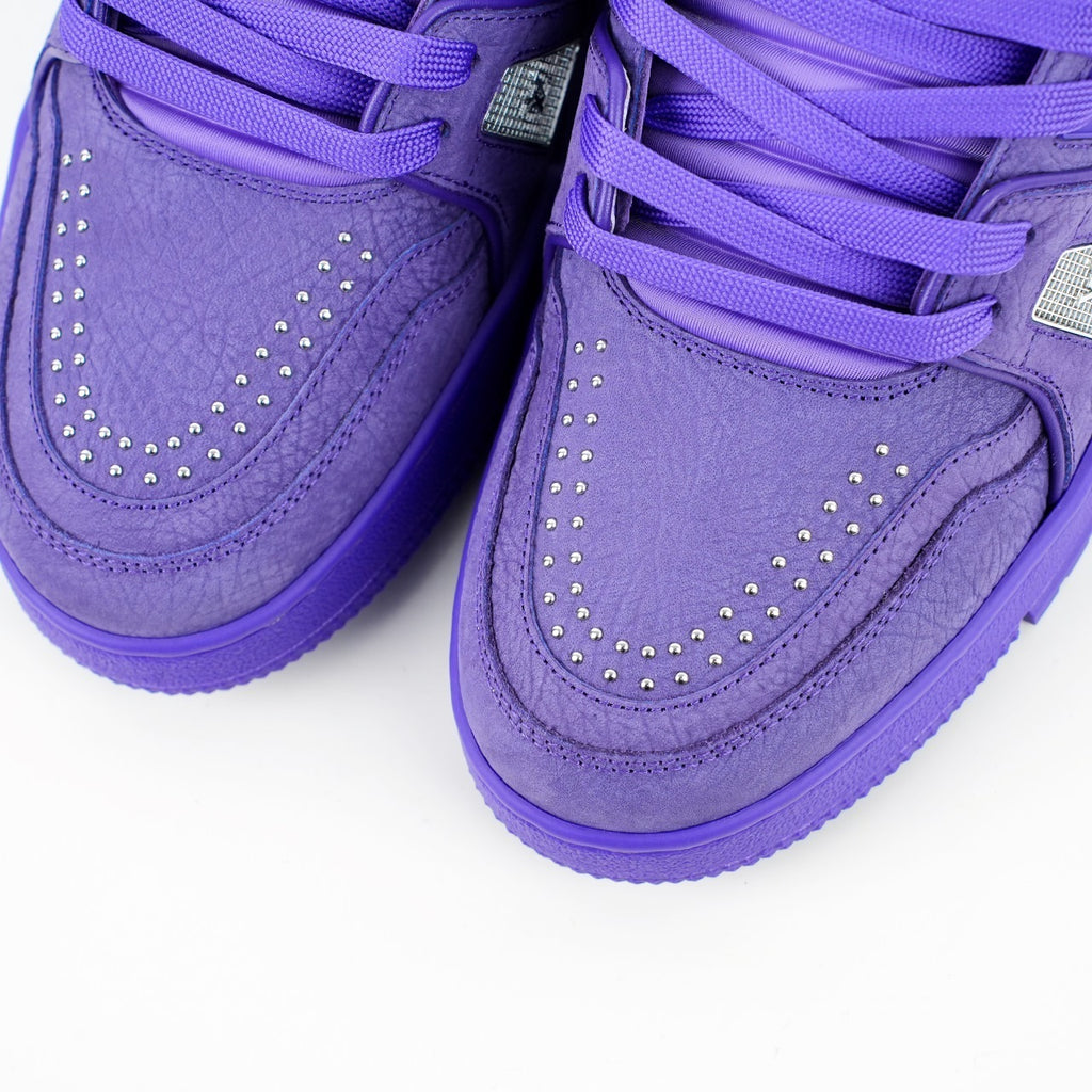 Louis Vuitton Trainer Sneaker Purple