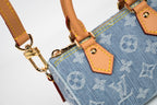 Louis Vuitton Denim Blue Nano Speedy