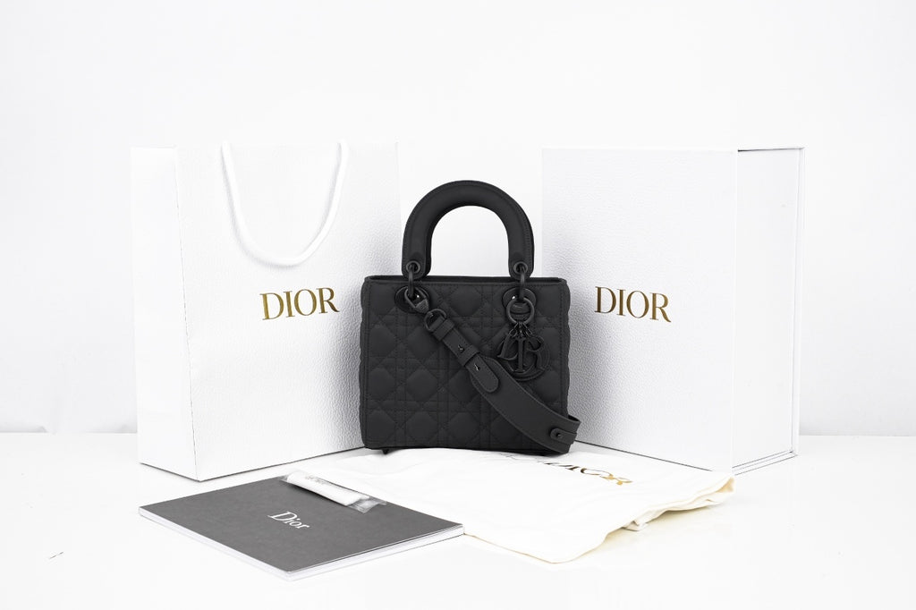 Mini Lady Dior in Black