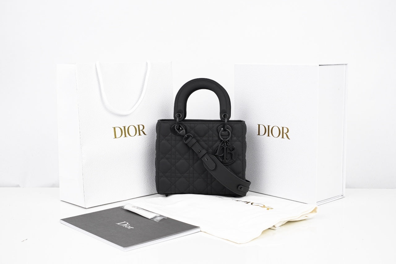 Mini Lady Dior in Black