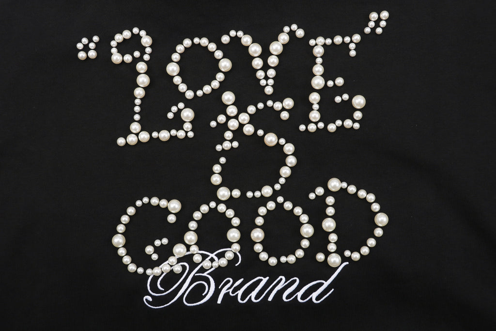 GOODBRAND Love Is Good Hoodie Black (FW24)