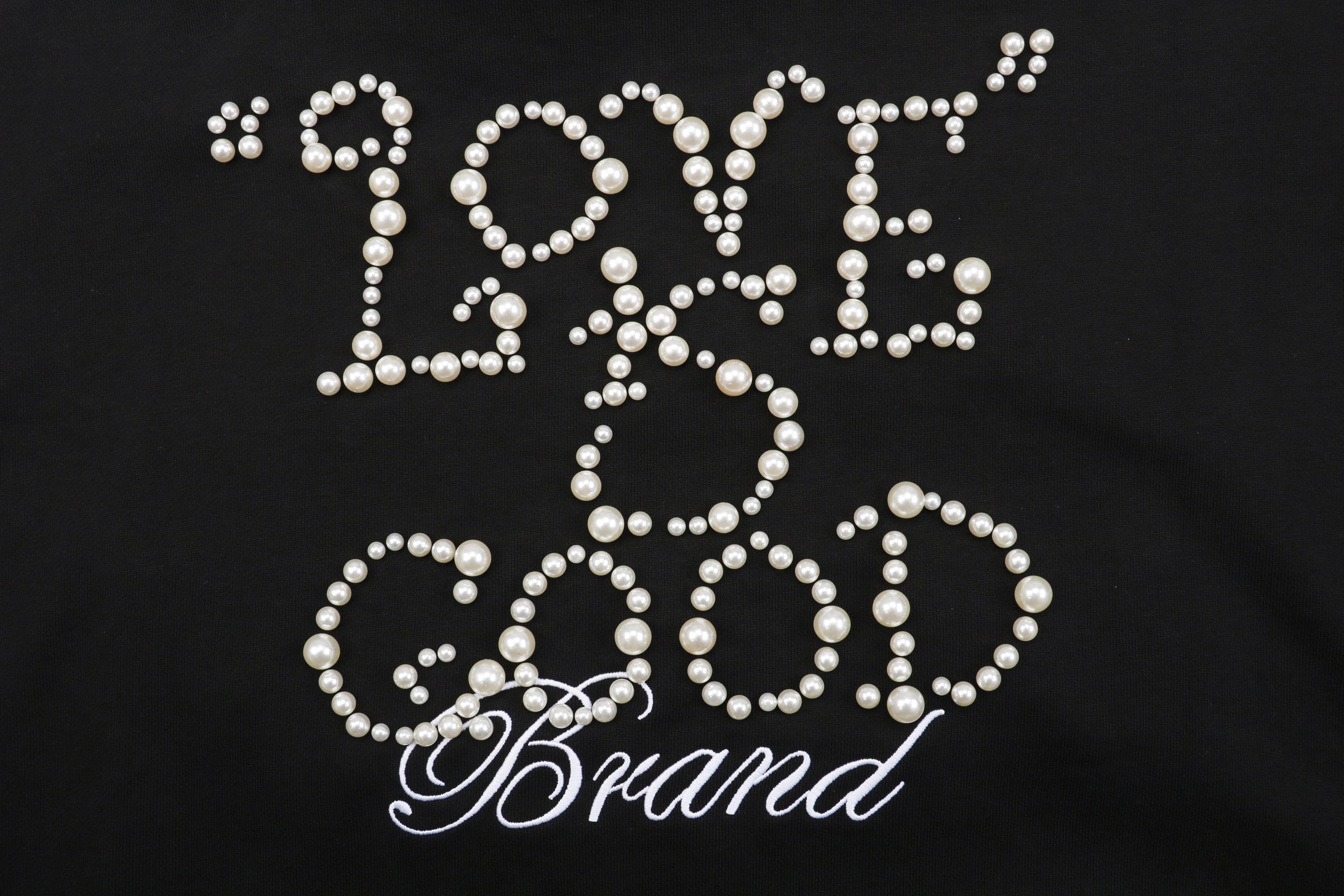 GOODBRAND Love Is Good Hoodie Black (FW24)