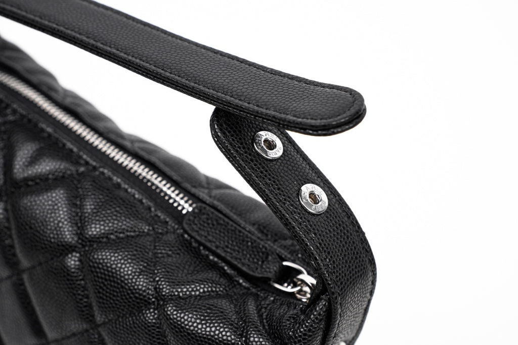 Chanel 25C Quilted Hobo Clutch